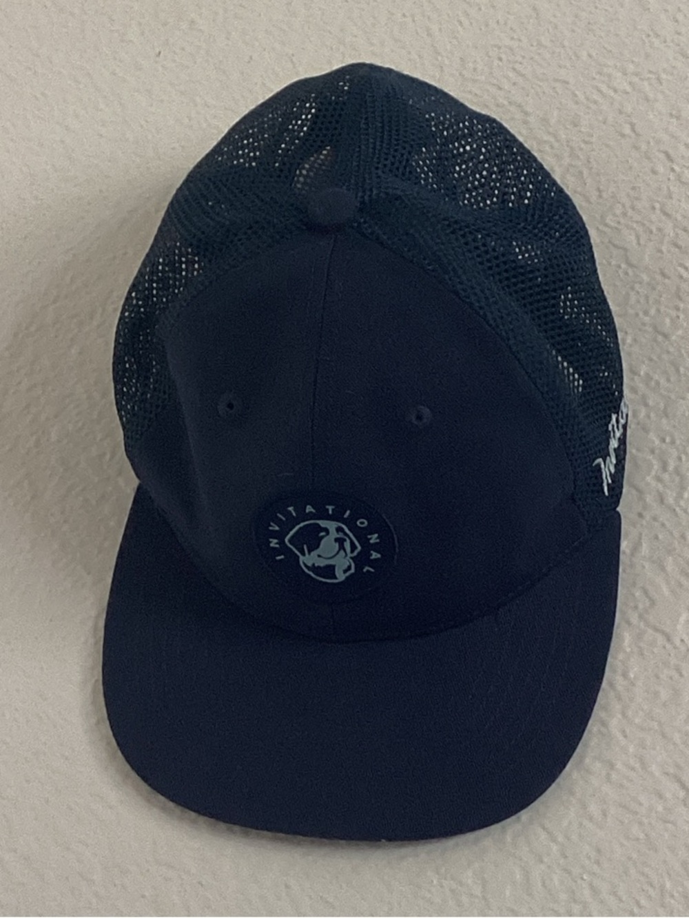 Navy Mesh Back Men's Cap